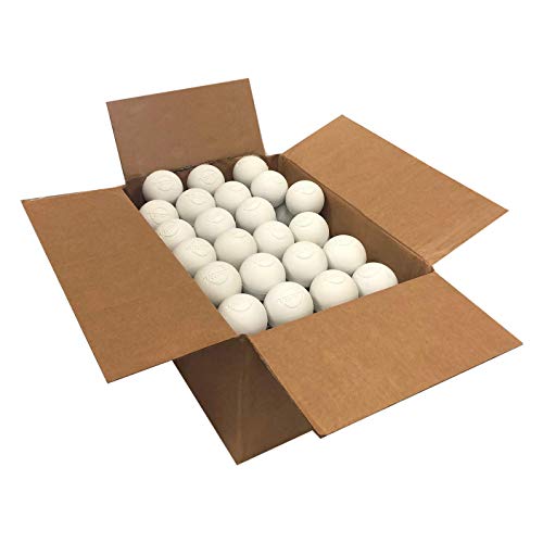 Velocity 라크로스 볼 - 60팩 및 120팩 - 연습용, 공식 NFHS 및 대학 승인 사이즈 - color: 화이트., size: 60 Balls, style: 연습용 공