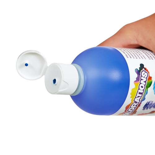 Colorations - SWT16 Simply Washable Tempera Paints, 16 fl oz, Set of 11 Colors, Non Toxic, Vibrant, Bold, Kids Paint, Craft, Hobby, Arts & Crafts, Fun, Art Supplies | Matte Finish, Vibrant Colors, Non-Toxic Craft Paint, Classroom Supplies, School & Craft