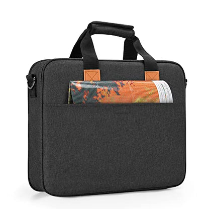 LUXJA Carrying Bag for A4 Light Pad and Diamond Painting Tools, Black | Protective Case for Diamond Painting Light Box and Accessories, Bag Only - color: Black
