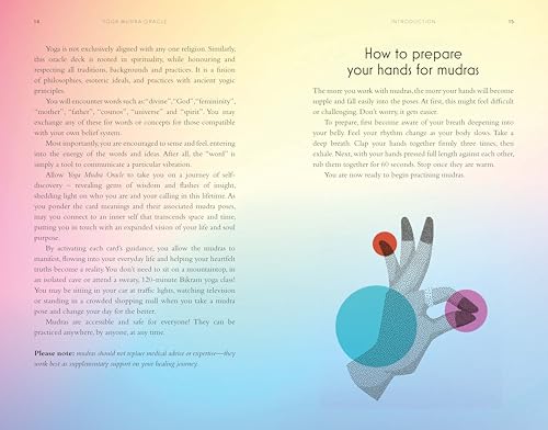 Yoga Mudra Oracle Book & Card Deck: Includes 44 cards and a 128-page book (Sirius Oracle Kits)