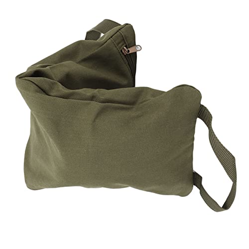 Topyond Sand Bag for Weight Training, Green Yoga Sand Bag with Handle