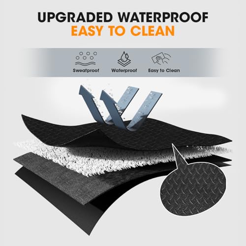 Stepwaver Walking Pad Treadmill Mat for Carpet, 68"x24"x0.2" - size: 68"L x 24"W x 0.3"Th