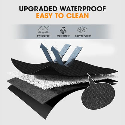 Stepwaver Walking Pad Treadmill Mat for Carpet, 68"x24"x0.2" - size: 68"L x 24"W x 0.3"Th