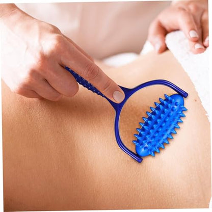 SHERCHPRY Massager Yoga Enthusiasts Muscle Sedentary Individuals and Handheld Stick Lightweight Relax Roller Made of Sturdy Abs and PVC, Designed to Reduce Muscle Fatigue Back