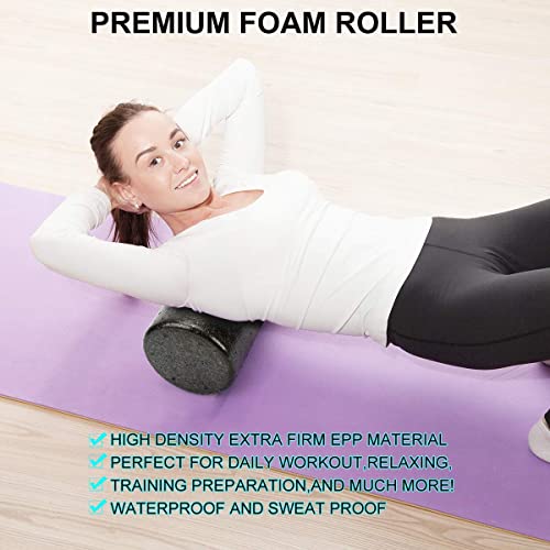 Foam Roller Set - High Density Back Roller, Muscle Roller Stick - color: 16.5-inch Foam Roller