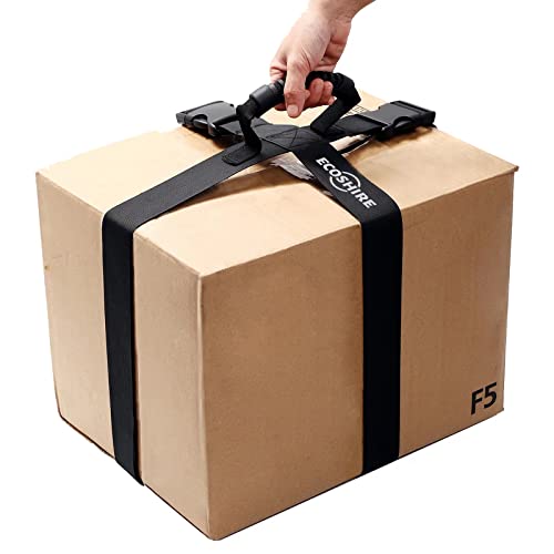 Box Carrying Strap with Handle, Handheld Belt for Safely Moving and Lifting Heavy Boxes, Adjustable Belt, Cross Style Carry Straps, Suitable for Groceries, Luggage(118.1 inch) - size: 118.1 inch (Cross-shaped)