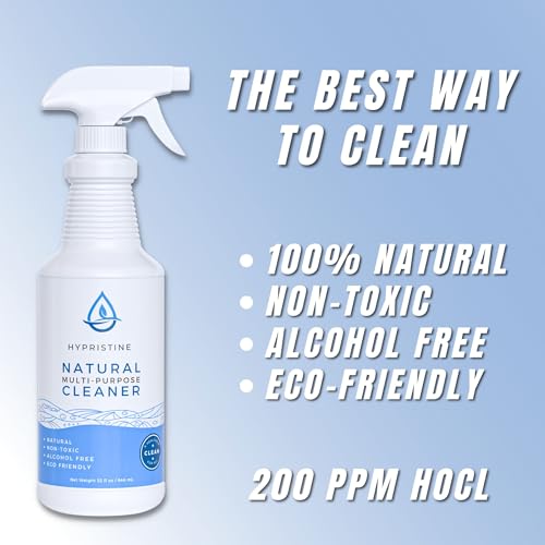 Hypristine Natural Multipurpose Surface Cleaner, 32 fl oz Spray Bottle - size: 32 Fl Oz (Pack of 1)