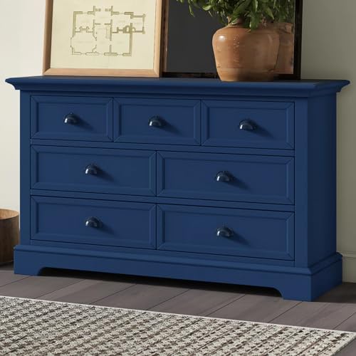 DWIL Matte Finish Furniture Paint - 16 Oz Wood Paint for Cabinets, Doors, Tables, and Dressers Refinishing - Water-Based, Non-Toxic & Odorless, Easy to Apply(Ambassador blue)-Without Tools - color: Ambassador blue, size: 16 Ounce (Pack of 1)