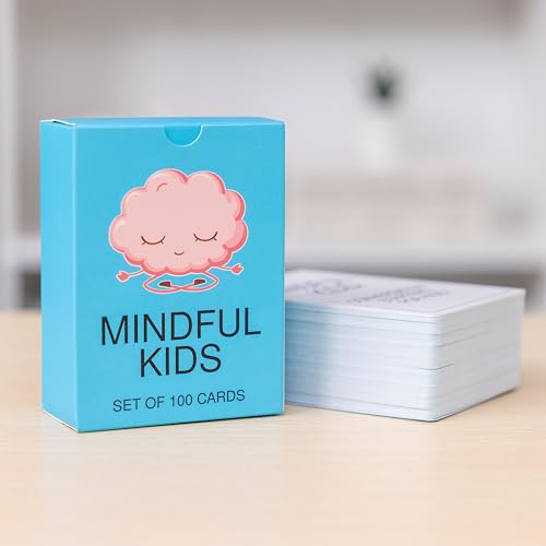 100 Mindfulness Conversation Cards for Kids - Enable Meaningful Conversations with Kids - style: Kids Conversation Cards