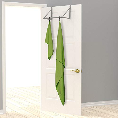 EPAuto 2-Pack Microfiber Quick Dry Travel Towel Set, Green - color: Green
