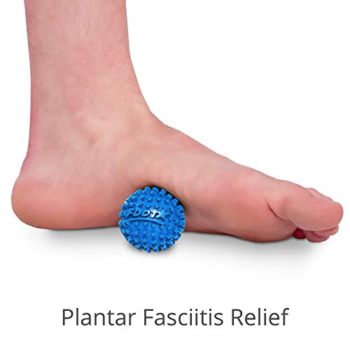 Body Back Foot Star® Massage Ball for Plantar Fasciitis Relief & Recovery | Foot Massager For Trigger Point Therapy, Massage Ball For Soothe Foot Stress, Discomfort, Aches, & Tightness, 1 Pack Blue - style: Single