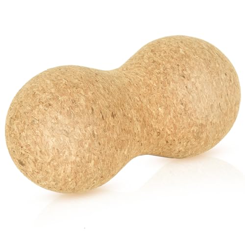 Cork Massage Ball Peanut Massage Ball for Physical Therapy Relaxer
