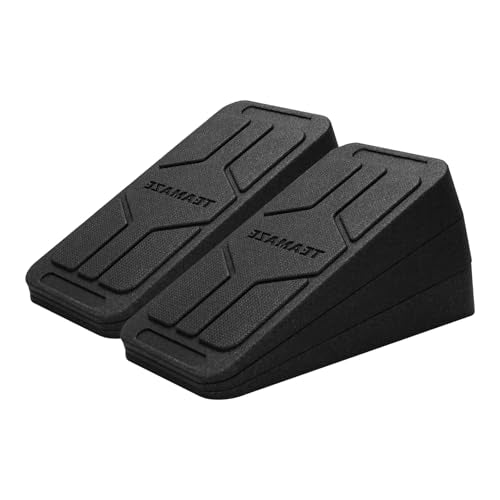 Slant Board for Calf Stretching, 6 Packs Adjustable Angles Non-Slip Rubber Slant Board,Squat Wedge Stretcher Equipment for Physical Therapy Home Exercise,Calf Stretch Wedge Improve Lower Leg
