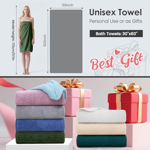 JML Microfiber Bath Towels, 30" x 60", Set of 2, Camel | Hanging Hook, Lint Free, Oversized, Soft, Super Absorbent, Fast Drying, Use for Sport, Fitness, Yoga, Diamond Cross Grid - color: Diamond Cross Grid Camel, size: 2 Pack (30 in x 60 in)