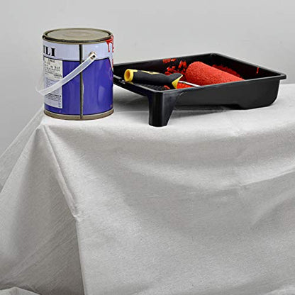 Bates- Canvas Drop Cloth - 9x12, Paint Tarp for Painting - size: 12 x 9 ft