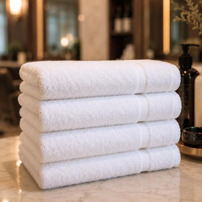 Bulk 72-Pack Professional Salon Spa & Wellness Towels, 16" x 27", White - color: White, size: 72 Pack