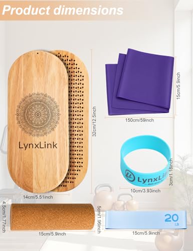 Zen Sadhu Board for Beginners, Massage Tool, Wooden Nail Board for Feet with 10mm Calibrated Zinc Nails, Static Nail Standing Board for Meditation, Yoga & Deep Relaxation, Suitable for home and travel