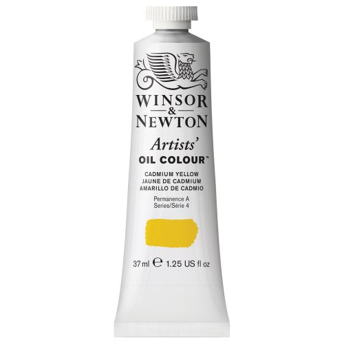 Winsor & Newton Artists' Oil Color, 37ml (1.25 oz) Tube, Cadmium Yellow - color: Cadmium Yellow, style: 1.25-oz Tube