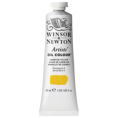 Winsor & Newton Artists' Oil Color, 37ml (1.25 oz) Tube, Cadmium Yellow - color: Cadmium Yellow, style: 1.25-oz Tube