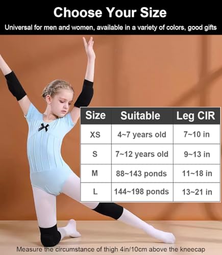 SUJAYU Knee Pads for Women Men, Dance Knee Pads Wrestling Knee Pads Basketball Knee Pads Volleyball Knee Pads for Women, Knee Protector Soft Knee Pads for Work (Blue, Medium) - color: Blue, size: Medium