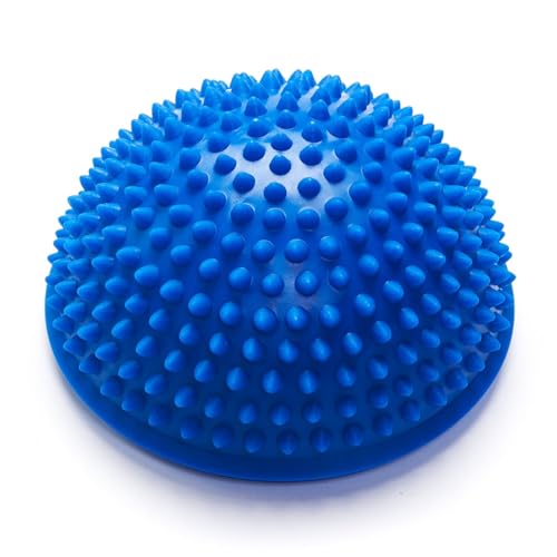 Black Mountain Products Balancing Exercise Stability Pods - Extra Firm for Strength Conditioning Training and Balance Coaching - color: Blue