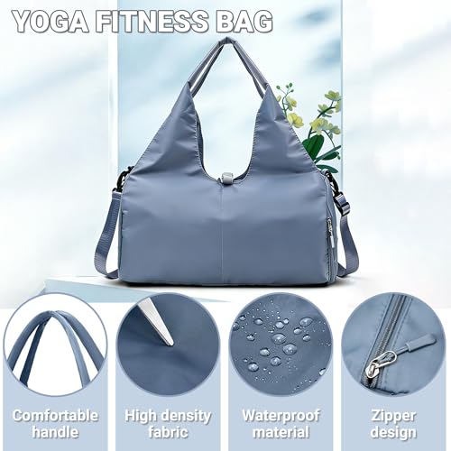 Yoga Mat Gym Bag - color: Purple