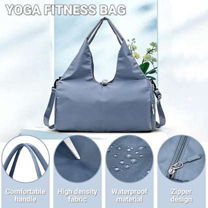 Yoga Mat Gym Bag - color: Purple