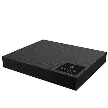 Foam Balance Pad,5BILLION Stability Pad for Physical Therapy,Non-Slip Exercise Balance Pad for Balance workouts,Yoga Knee Pad for Gym Fitness Stretching Pilate - size: Black-XL