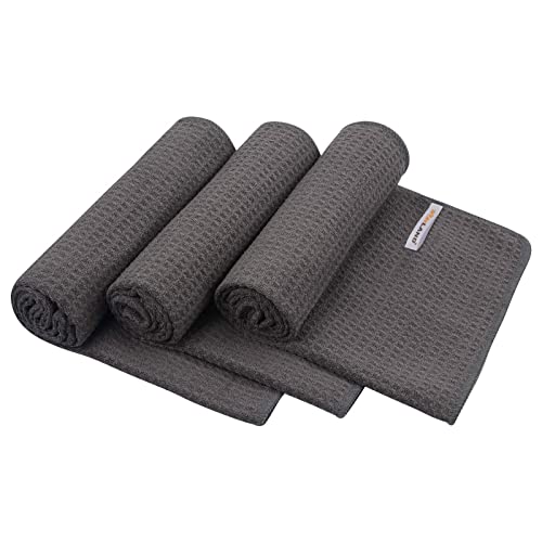SUNLAND Microfiber Workout Gym Sweat Towels for Men | Fast Drying, Fitness Sports Towel, For Women, Lightweight Multi-Purpose, Hot Yoga Towel - color: Grey, size: 16x32inch