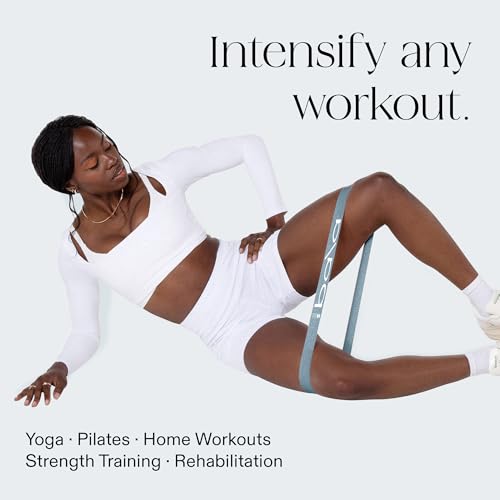 Bala Bands Resistance Bands, Elastic Booty Bands for Home Workouts, 5 Pack - color: Sea
