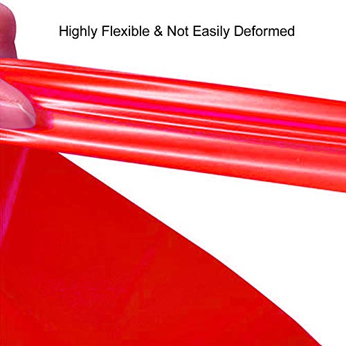 Resistance Bands for Working Out, Physical Therapy, Yoga & Pilates - color: Red