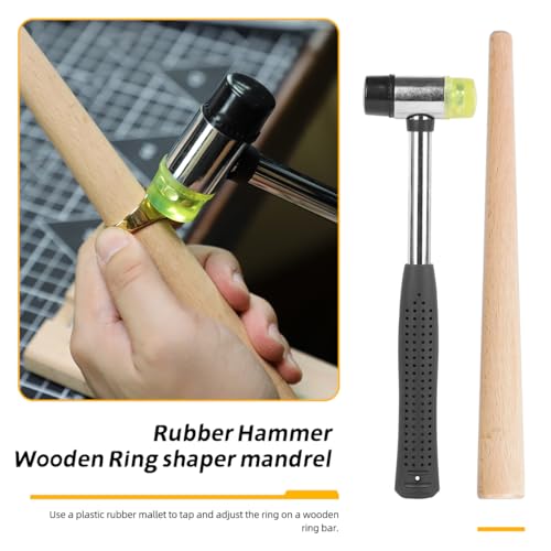 Jewelry Wax Ring Sizer Carving Tool Kit Ring Wax Making Mold Kit Lost Wax Casting Supplies Included Ring Sizer Mandrel Measurer Tool Jewelry Wax Tube Jewelers Wax Saw Frame Wax File Ring Clamp