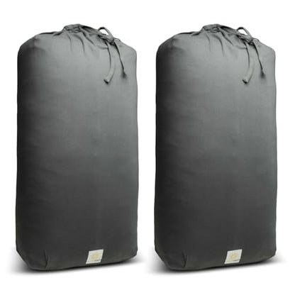 엑스트라 펌 라지 요가 볼스터, 61 x 30.5 x 15.2cm(24 x 12 x 6인치) 신치 또는 지퍼 요가 베개, 스튜디오용 탈착식 커버가 있는 직사각형 면 쿠션, 1팩 또는 2팩 - color: 차콜 - 신치 커버, size: 2팩