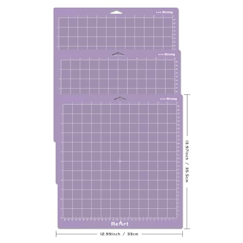 ReArt Strong Grip Cutting Mat 12x12 inch 3 Pack - color: Strong Grip 3P -2
