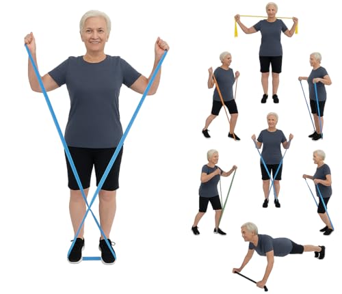 Therapist’s Choice® Professional Non-Latex Resistance Bands for Upper and Lower Body Exercise Workouts, Physical Therapy, Lower Pilates, and Rehab, 25 Yard (75 Feet) Roll Bulk Roll - size: 3 Pack
