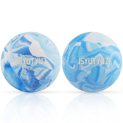 Lacrosse Massage Balls for Myofascial Release,Blue and Blue - color: Blue and Blue