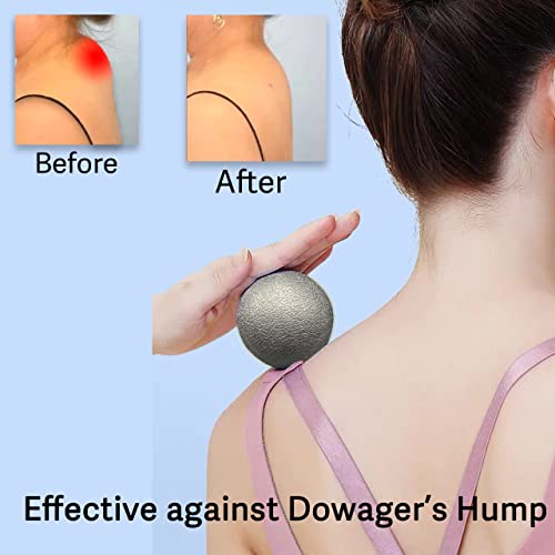 Plantar Fasciitis Relief Massage Ball – Lacrosse Ball, Foot Massage Roller & Myofascial Release Ball for Foot Pain, Trigger Point Therapy, Hard Ball for Deep Tissue & Fascia Massage - color: Black