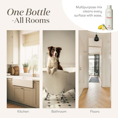 Thieves Household Cleaner | 14.4 oz | Plant-Based Multi-Surface Solution Infused with Essential Oils | Dilute for Floors, Carpets, Glass, Counters, Appliances, and General Home Cleaning - size: 14.4 Fl Oz (Pack of 1)