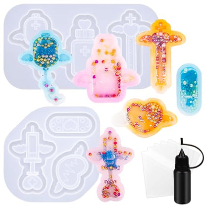 Resin Shaker Molds Kits Set with Films Medical Angels - color: Medical Angles