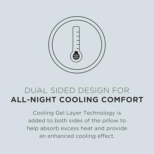 Tempur-Pedic TEMPUR-Cloud Dual Cooling Pillow, King (Pack of 1), White - color: King, size: 1