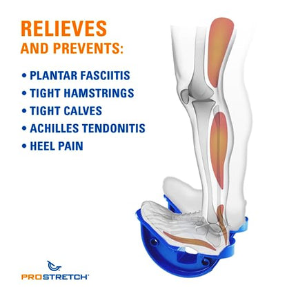 ProStretch Original, Double Calf Stretcher for Plantar Fasciitis/Tightness | Calf Stretcher & Foot Rocker for Plantar Fasciitis, Achilles Tendonitis & Tight Calves