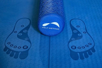 Melt Therapy Mat 6ft Extra Large Exercise Mat TPE Anti Slip | Extra Large 6x3 Ft, TPE Material, Dual-Textured Anti-Slip, Hand & Foot Position Guides, Alignment Lines, Carry Strap