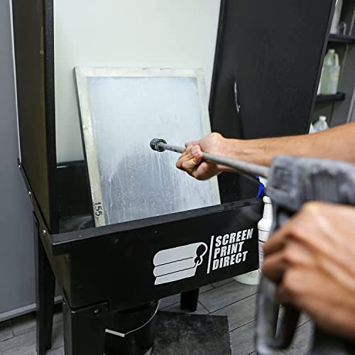 Ecotex® LED Light Attachment for Screen Printing Washout Booth | Ultra Bright, Easy Attach LED Fixture - 24 By 24 In, 115V/0.3 Amps, Reveals Leftover Emulsion And Ink - size: Washout Booth LED Light Only