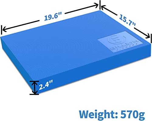 Foam Balance Pad,5BILLION Stability Pad for Physical Therapy,Non-Slip Exercise Balance Pad for Balance workouts,Yoga Knee Pad for Gym Fitness Stretching Pilate - size: Blue-XL