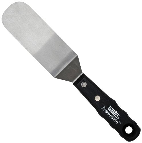 Liquitex Professional Freestyle Large Painting Knife, No. 4 | Rustproof Stainless Steel Knife Blade, Non-Slip Ergonomic Handle for Grip, Riveted Handle for Durability - size: Large, style: No. 4