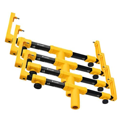 VOOMEY 18"Paint Roller Frame,The Adjustment Range is from 12" to18", Suitable for Large-Scale Painting Projects,Can be Used with an Extension Pole (Pack of 4) - size: 18"Paint Roller Frame (Pack of 4)