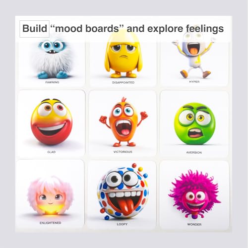 Emotional Intelligence Card Deck – Master Your Emotions with 156 Emotion Cards and 37 Micro-Mindfulness Technique Cards to Enhance Resilience and Thrive - color: Card Deck