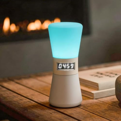 RGB Rechargeable Digital Hourglass, LED Visual Timers, 1-99 Mins - color: Multicolor