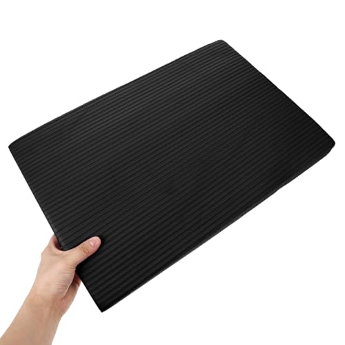 Mipcase Balance Yoga Mat Exercise Gymnastics Physical Therapy Balance Pad Workout Pilates Mat Balance Foam Pad - color: Black