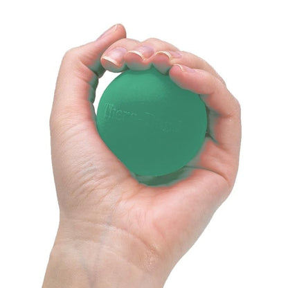 THERABAND Hand Exerciser, Stress Ball, Therapy, Squeeze, Exercise, Green
